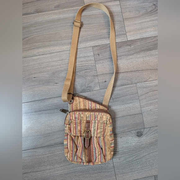 Fossil Multicolor Striped Crossbody Bag - Picture 2 of 4
